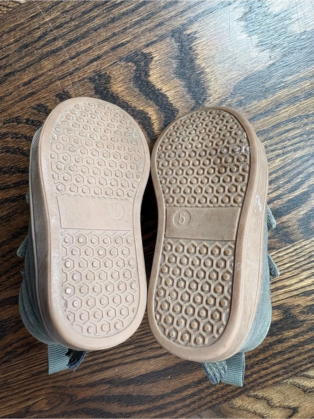 Baby Gap Dino High-Top Canvas Sneakers - size 5